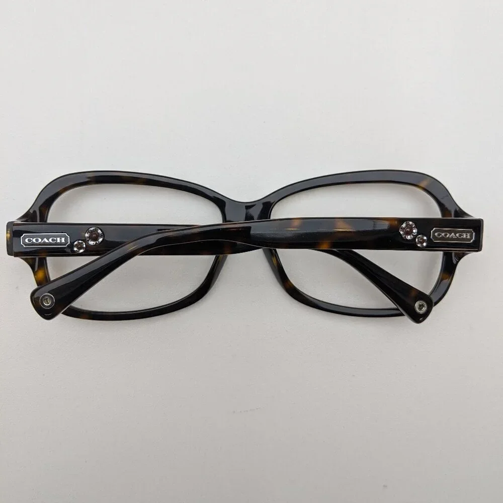 🕶️Frame only! Coach CIARA HC8016-5033/13 Butterfly Sunglasses 57/15-130 /JLI601​